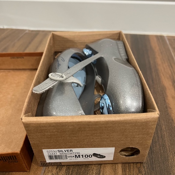 Mini Melissa Girl’s Jelly Flats Cinderella - Picture 5 of 6